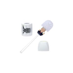 Joe Biden Toilet Paper and Brush With Holder | Funny Political Novelty Gag Gift